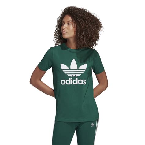 adidas shirt wit met groen|Groene adidas Shirts voor dames kopen .